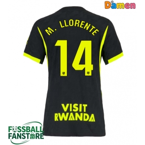Atletico Madrid Marcos Llorente #14 Replik Auswärtstrikot Damen 2026-27 Kurzarm